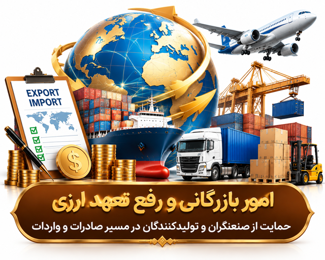 امور بازرگانی و رفع تعهد ارزی